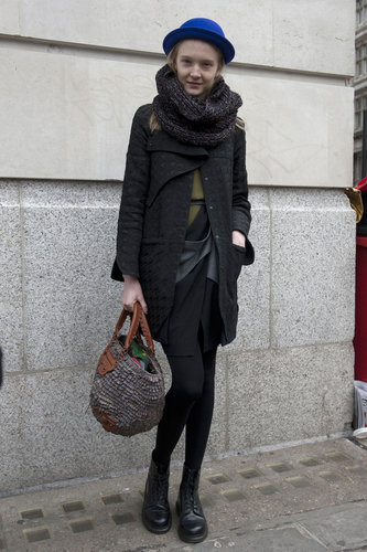 London Fashion Week Street Style Fall 2013 London Fashion Week Street Style Fall 2013