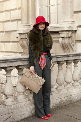 London Fashion Week Street Style Fall 2013 London Fashion Week Street Style Fall 2013