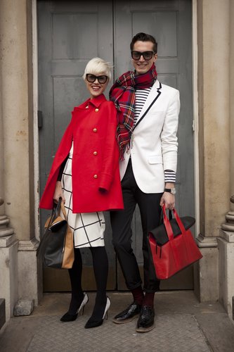 London Fashion Week Street Style Fall 2013 London Fashion Week Street Style Fall 2013
