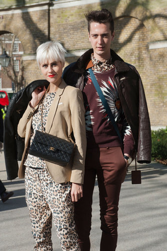 London Fashion Week Street Style Fall 2013 London Fashion Week Street Style Fall 2013
