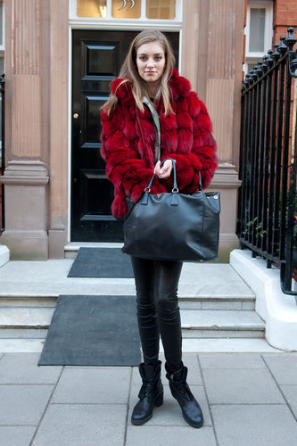 London Fashion Week Street Style Fall 2013 London Fashion Week Street Style Fall 2013