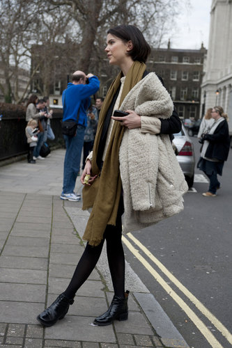 London Fashion Week Street Style Fall 2013 London Fashion Week Street Style Fall 2013