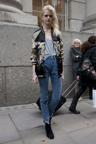 London Fashion Week Street Style Fall 2013 London Fashion Week Street Style Fall 2013