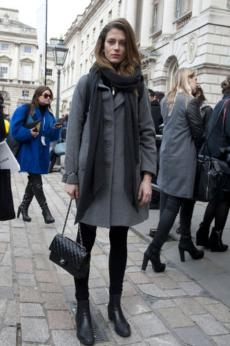 London Fashion Week Street Style Fall 2013 London Fashion Week Street Style Fall 2013