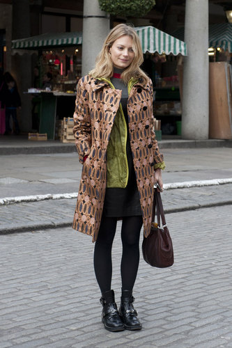 London Fashion Week Street Style Fall 2013 London Fashion Week Street Style Fall 2013
