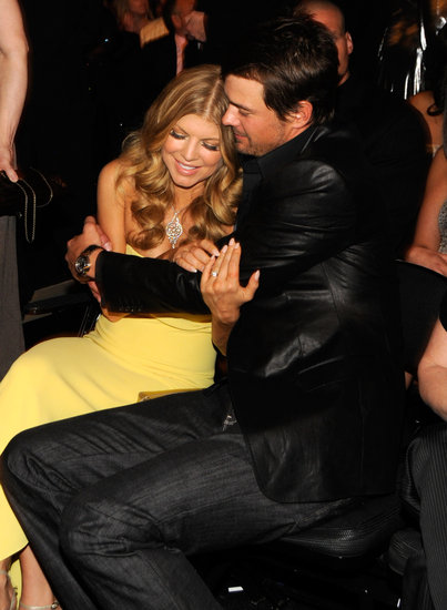 Josh Duhamel wrapped his arms around Fergie at the Grammys in February 2008.
Josh Duhamel wrapped his arms around Fergie at the Grammys in February 2008.