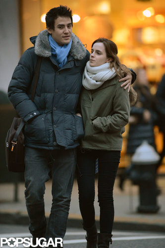 Emma Watson Shares Post-Valentine's Day PDA With Boyfriend Will Adamowicz Emma Watson Shares Post-Valentine's Day PDA With Boyfriend Will Adamowicz
