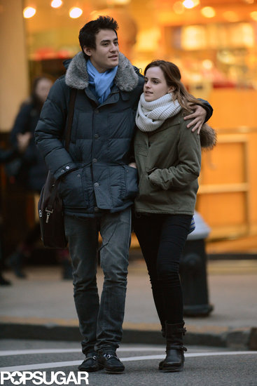 Emma Watson Shares Post-Valentine's Day PDA With Boyfriend Will Adamowicz Emma Watson Shares Post-Valentine's Day PDA With Boyfriend Will Adamowicz