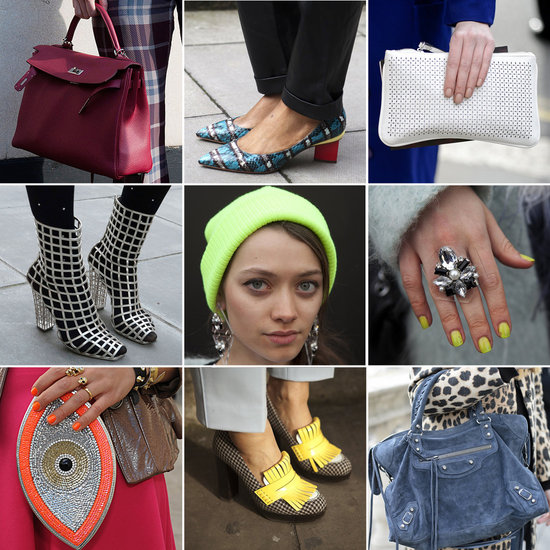 Street Scene — Over 85 of the Best London Fashion Week Accessories Street Scene — Over 85 of the Best London Fashion Week Accessories