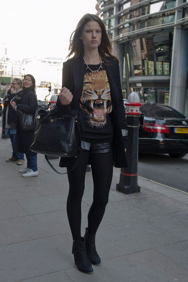 London Fashion Week Street Style Fall 2013