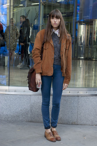 London Fashion Week Street Style Fall 2013 London Fashion Week Street Style Fall 2013