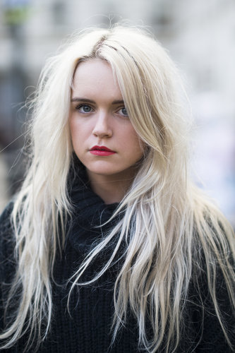 A classic red lip looked current with Jessica Wakeman's textured hair.
Source: Le 21ème | Adam Katz Sinding
A classic red lip looked current with Jessica Wakeman's textured hair.
Source: Le 21ème | Adam Katz Sinding