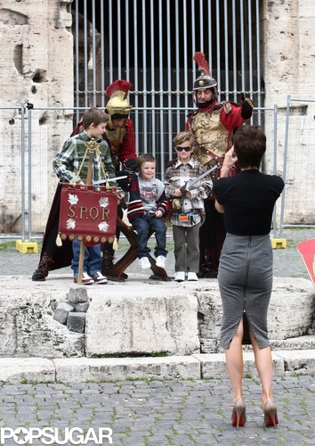 Victoria Beckham took a special picture of her sons while in Rome in 2009.
Victoria Beckham took a special picture of her sons while in Rome in 2009.