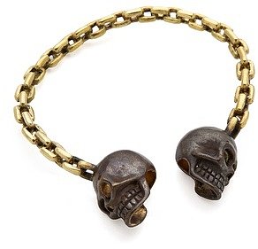 Monserat de lucca 2 Skull & Chain Bracelet