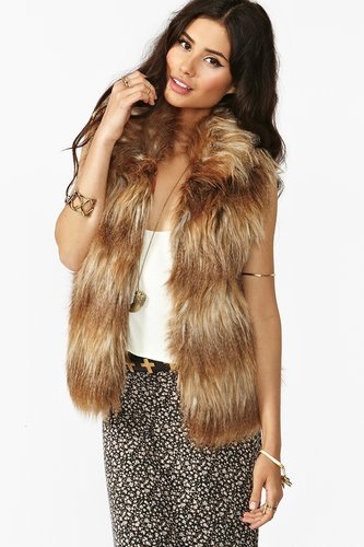 Erica Faux Fur Vest