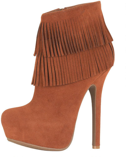Raina Fringe Bootie