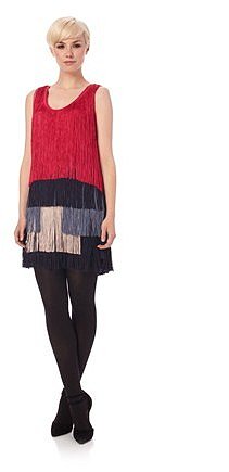 Tassel Block Dress
