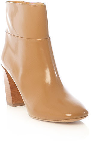 Chloe Wooden heel ankle boots