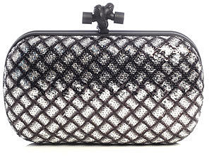 Bottega Veneta Sequin clutch bag