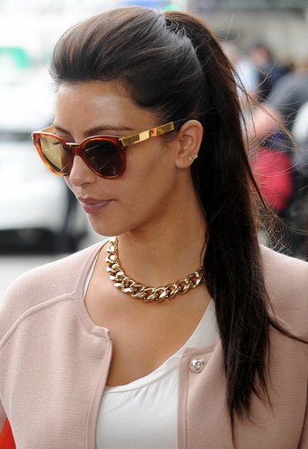 Single Stud Initial Earrings - as seen on Kim Kardashian - by Sugar Bean Jewelry