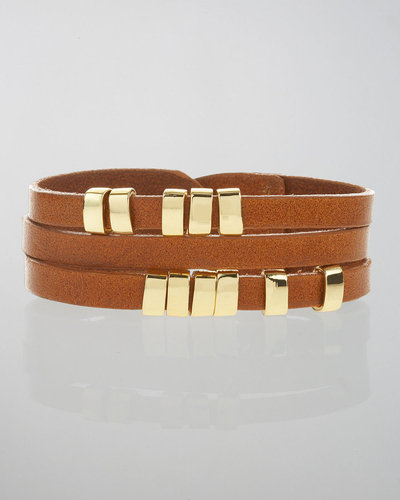 Linea Pelle Sliced Leather Bracelet