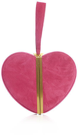 Diane Von Furstenberg Heart box-clutch