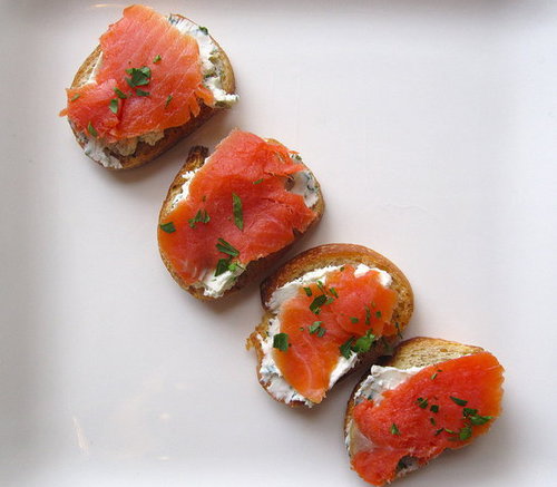 Smoked Salmon Crostini Smoked Salmon Crostini