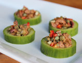 Cucumber Cups With Tapenade Recipe Cucumber Cups With Tapenade Recipe