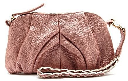 Metallic Braided Strap Wristlet