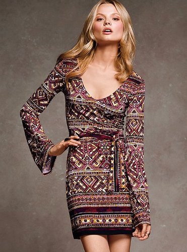 Bell-sleeve Dress