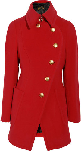 Vivienne Westwood Anglomania Rac wool-blend coat