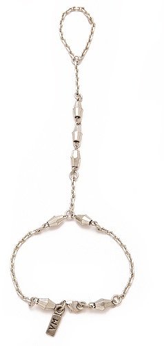 Vanessa mooney The Cage Hand & Ring Bracelet