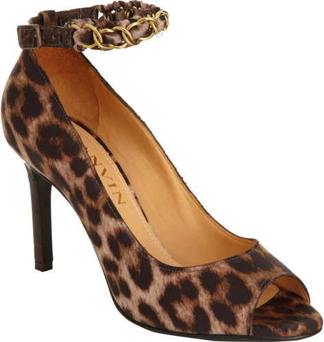 Lanvin 10th Anniversary Panther Print Pump