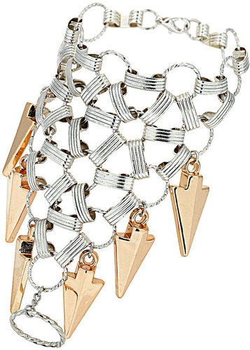 Link and Arrow Hand Chain