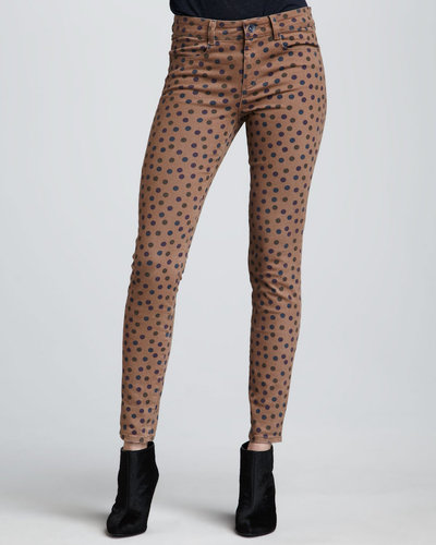 Splendid Polka-Dot Skinny Jeans