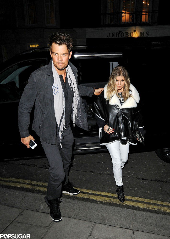 Josh Duhamel Takes Pregnant Fergie Out on a Sweet Date in London Josh Duhamel Takes Pregnant Fergie Out on a Sweet Date in London