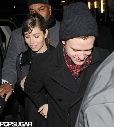 Justin and Jessica Keep London Rocking Post-Brit Awards Justin and Jessica Keep London Rocking Post-Brit Awards
