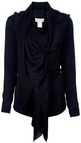 Maison Martin Margiela draped top