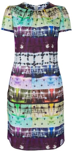 Emporio Armani Panel dot dress