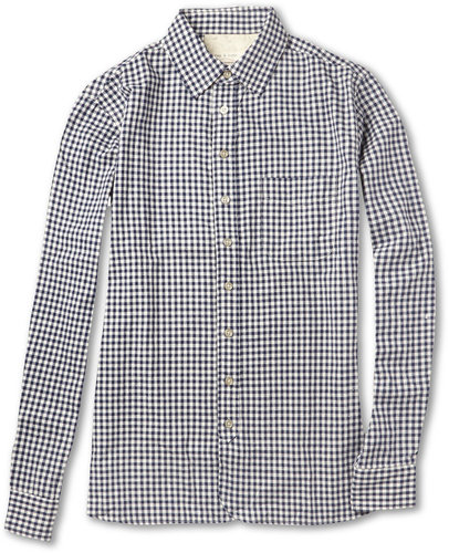 Rag & bone Gingham Check Cotton Shirt