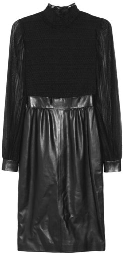 Valentino Lace and leather dress
