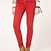 Denim & Supply By Ralph Lauren Red Skinny Jeans