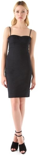 T by alexander wang Jacquard Bustier Dress