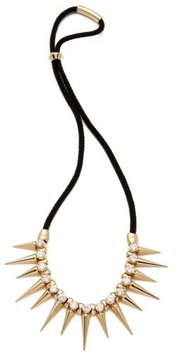 Noir jewelry Noir for L.A.M.B. Long Spikes Necklace