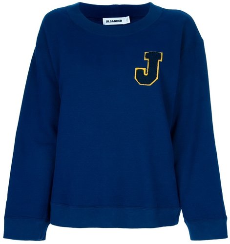 Jil Sander appliquéd sweatshirt