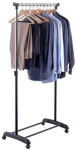 Neu home adjustable garment rack