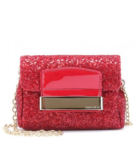 Jimmy Choo CARO GLITTER CLUTCH