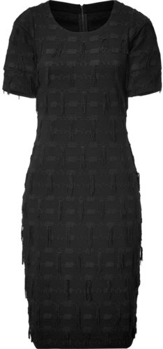 Marc by Marc Jacobs Black Fringe Frankie Dress
