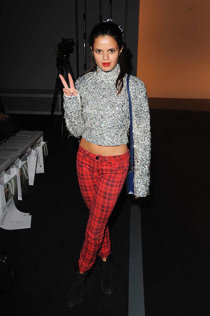 Bip Ling at the Osman Fall 2013 show in London.
Bip Ling at the Osman Fall 2013 show in London.