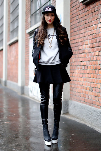 Milan Fashion Week Street Style Fall 2013 Milan Fashion Week Street Style Fall 2013